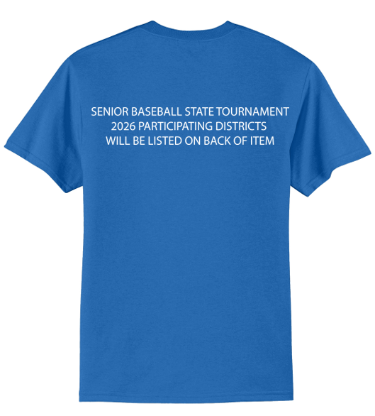 Little League Senior Baseball State Tournament T-Shirt 2026