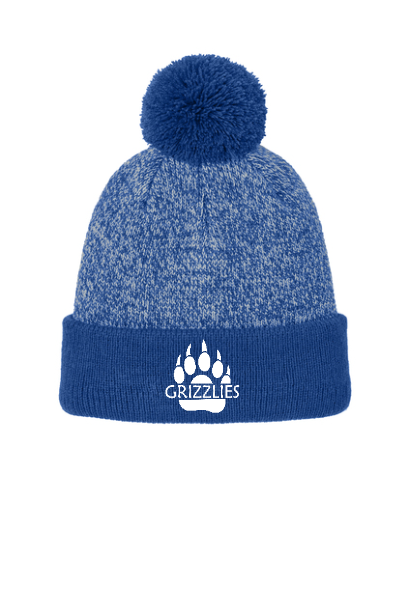 Grizzlies Pom Beanie