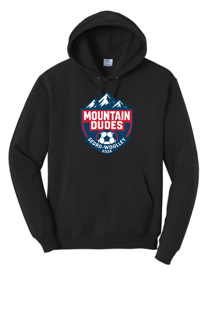 "Mountain Dudes" Hoodie (Jet Black)