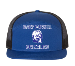 Mary Purcell Blue/Black Hat